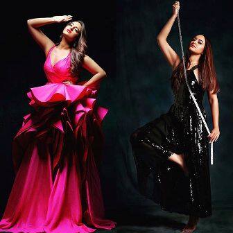 Here's a picture from the shoot.