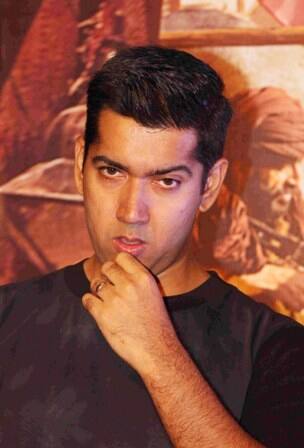 Rohit Dhawan, the director of the movie, at the trailer launch. This is Rohit's second movie, after 'Desi Boyz'.