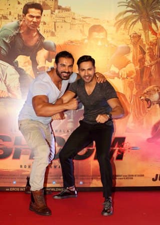 John Abraham and Varun Dhawan.