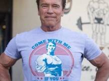 Arnold Schwarzenegger gets chased by an elephant, video goes viral