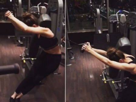 Deepika's training for her item song in Raabta.