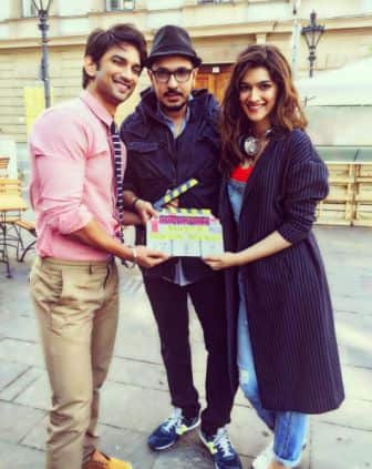 Kriti and Sushant.