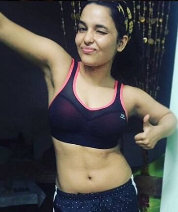 Chitrashi had a craze for playing Hockey since childhood, and at the age of 17, began playing as left striker for Uttarakhand state