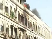 Mumbai: Massive fire in Metro House building, rescue operation on