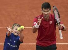WATCH: Novak Djokovic celebrates with ballboy after French Open quarters win