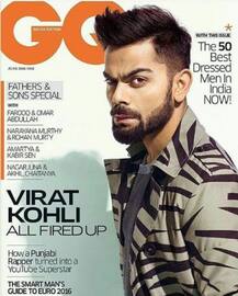 Virat Kohli Sets FIRE On The Cover Of GQ!
