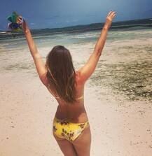 BIKINI Pictures Of Former Bigg Boss Contestant's Wife Are The Latest Internet Sensation