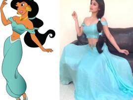 Check Out Mouni Roy's Latest Avatar As Disney Princess Jasmine !  Check Out Mouni Roy's Latest Avatar As Disney Princess Jasmine !