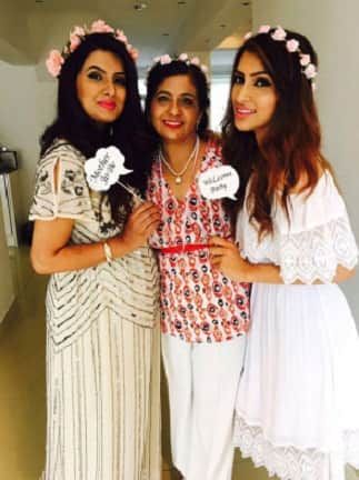 Geeta Flaunted her baby bump for the first time