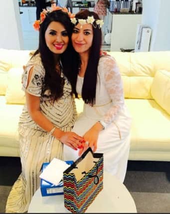Geeta Basra threw a party with her girls gang to celebrate Baby shower
