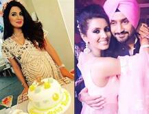 Geeta Basra’s White Themed Baby Shower!