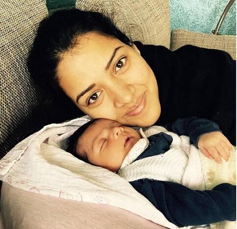 Suresh Raina became father of his daughter Gracia Raina last month