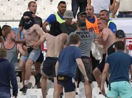 WATCH: 44 injured as England, Russia fans clash after Euro Cup match, say Authorities WATCH: 44 injured as England, Russia fans clash after Euro Cup match, say Authorities