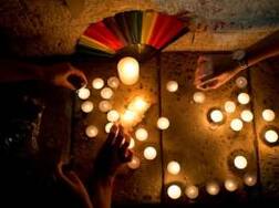 Another night of drinking and dancing, until the shots began