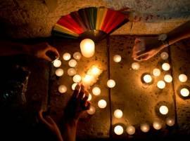 Another night of drinking and dancing, until the shots began