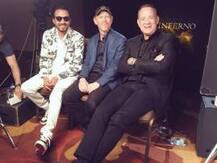 Irfan Khan and Tom Hanks together for the promotions of 'Inferno'!