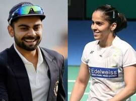 Saina Nehwal to Virat Kohli: Love to get more aggression like you Saina Nehwal to Virat Kohli: Love to get more aggression like you