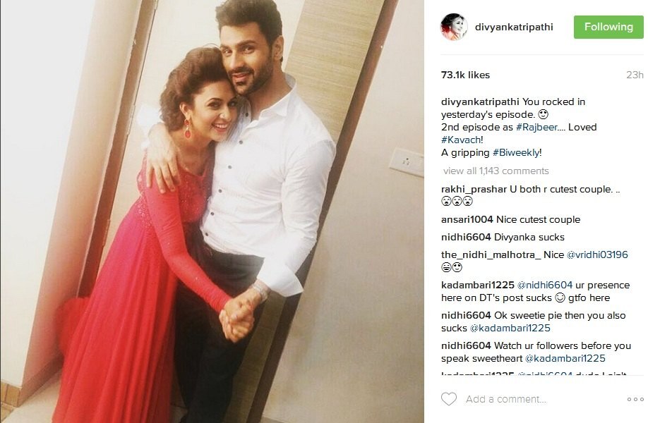 Divyanka Tripathi praised fiancée Vivek Dahiya’s performance in ‘Kawach’!