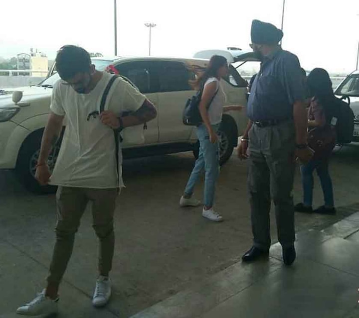The Love Birds were also Spotted together on the Airport!
