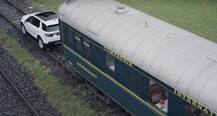 The New Land Rover Towing 100-Ton Train!