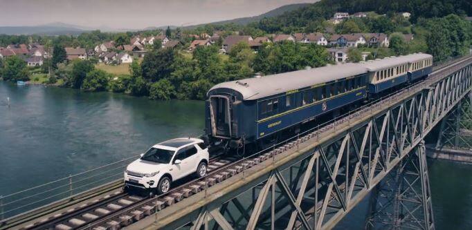 This test was done to show towing capacity of the car