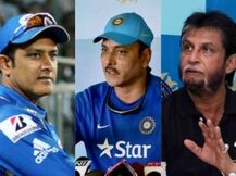 Team India's new coach: Anil Kumble, Ravi Shastri, Sandeep Patil set to be interviewed on Tuesday