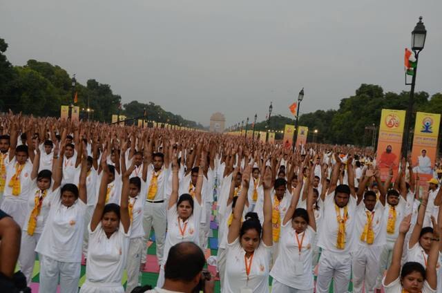 Last year PM Modi has set a record this record which is again broken by Baba Ramdev this time
