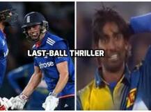 THRILLING VIDEO: Plunkett hits 6 off last ball as England ties with Sri Lanka