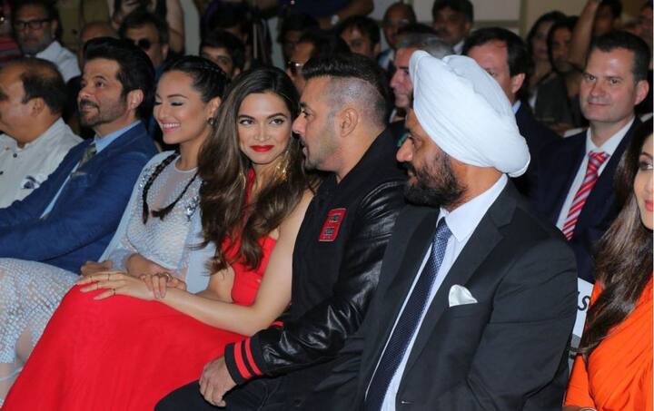 Deepika and Salman spotted together