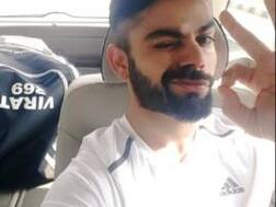Virat Kohli's day out in Gurgaon with fans