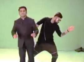 Video: Check out Virat Kohli rapping & dancing to AR Rahman's tunes Video: Check out Virat Kohli rapping & dancing to AR Rahman's tunes