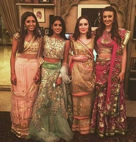 According to the reports, Navya along with her girls; recently attended a lavish dinner at her grandfather Amitabh Bachchan‘s home in Mumbai