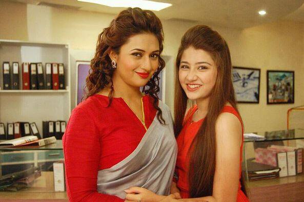 Recently Aditi Bhatia aka Ruhi who is playing as daughter of Divyanka, has shared some adorable pictures with Divyanka