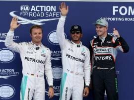 F1: Lewis Hamilton takes pole for Austrian GP over Nico Rosberg  F1: Lewis Hamilton takes pole for Austrian GP over Nico Rosberg