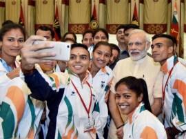 Prime Minister Narendra Modi Meets Rio Olympics-Bound Athletes, Wishes Them Luck Prime Minister Narendra Modi Meets Rio Olympics-Bound Athletes, Wishes Them Luck