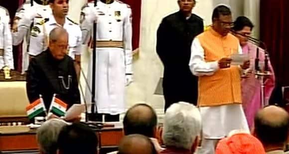 Fagan Khulaste takes oath as Minister of State (MoS)