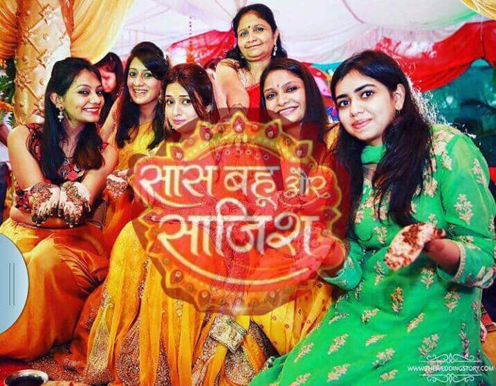 Divyanka is looking cute as a button and her whole haldi ceremony seemed to be a lot of fun!