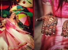 Divyanka Tripathi dazzles in elegant pink lehenga during her 'Mehendi'