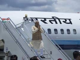 PM Modi arrives in Pretoria, to meet South African President today