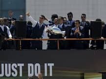 VIDEO: Thousands turn out to welcome home champions Portugal