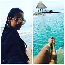 Malaika Arora Flaunts Her Bikini Body During Her Maldives Trip