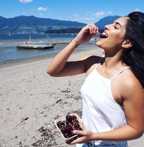 Her Instagram pictures are going viral on Internet
