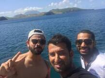 Pictures Of Indian Team's Visit To Amazingly Beautiful Nevis Island in West Indies