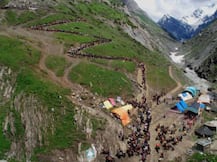 Two killed, 23 Amarnath Yatra pilgrims injured in bus accident