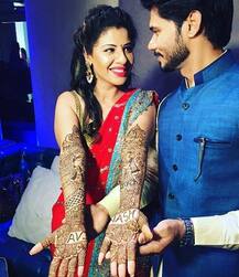 TV Actress Sambhavna Seth Shares Her Mehendi Ceremony Pictures