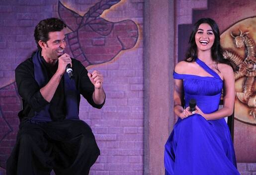 The two actors were spotted having fun during the launch