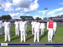 WATCH: Pakistan's unique celebration after beating England in 1st Test at Lord's