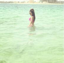 OMG! TV BAHU Nia Sharma sizzles in BIKINI during her SOLO TRIP!