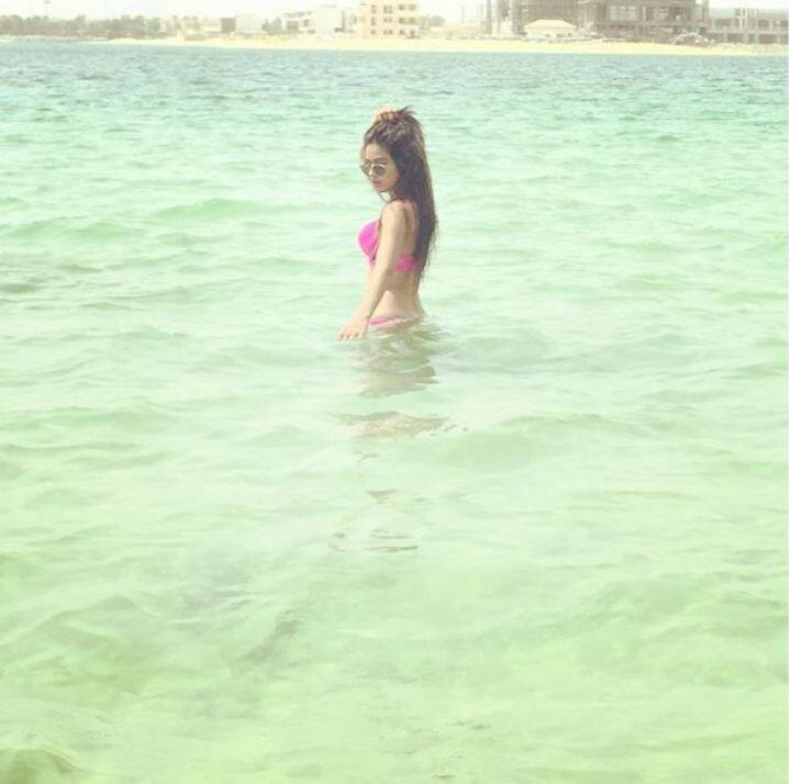 Nia Sharma took to Instagram and shared her hot bikini pictures!