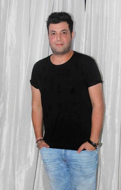 Bollywood actor Varun Sharma during television actor Leena Jumani birthday party in Mumbai!